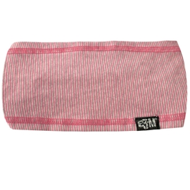 Eeeni Meeni Miini Moh Headband Wide Grey/Watermelon Stripe